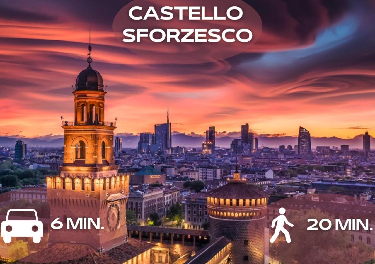 Elegant Citylife Apartment- Metro Access - Double Rooms Milano Esterno foto