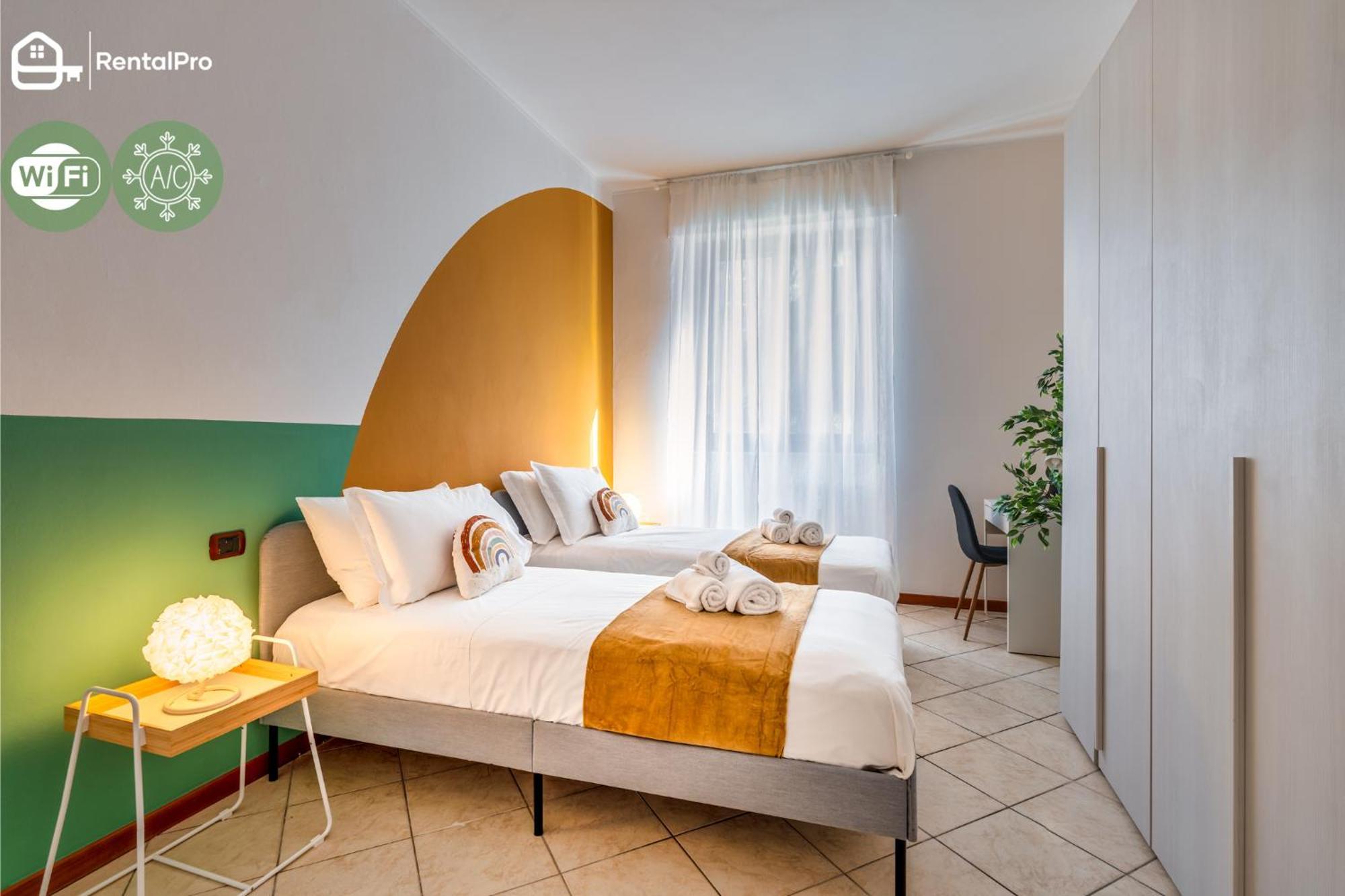 Elegant Citylife Apartment- Metro Access - Double Rooms Milano Esterno foto